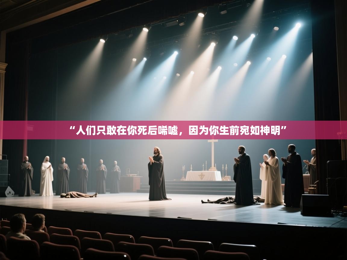 爱游戏在线官网-“人们只敢在你死后唏嘘，因为你生前宛如神明”  第1张